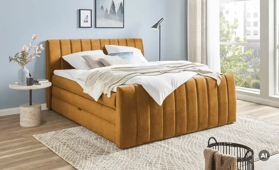 Twist Boxspringbett Carina mit Bettkasten, in Wohnsituation
