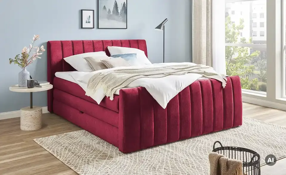 Twist Boxspringbett Carina mit Bettkasten, in Wohnsituation