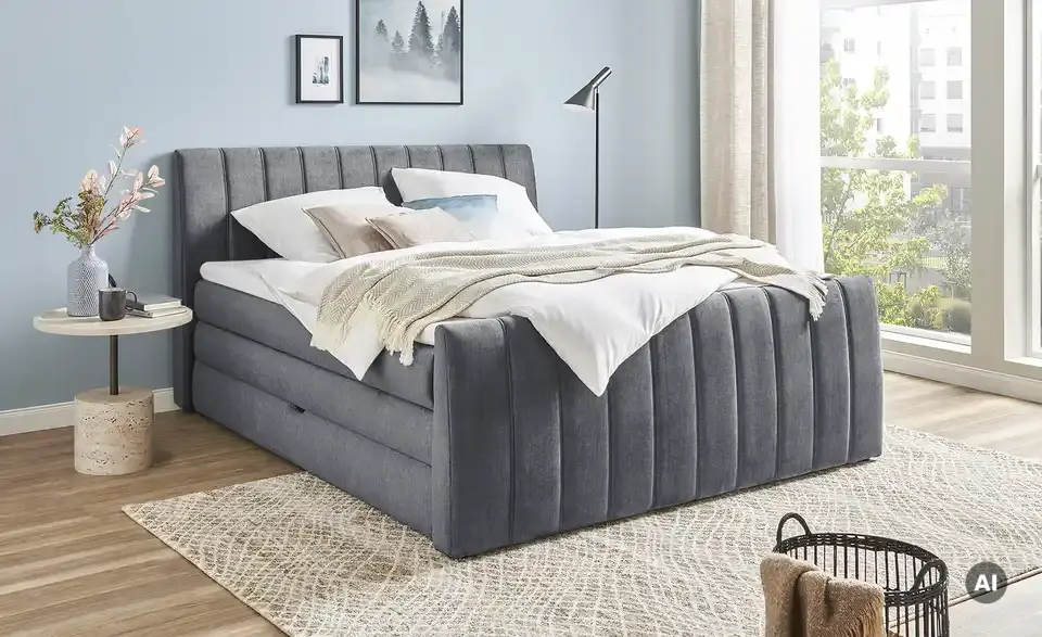 Twist Boxspringbett Carina mit Bettkasten, in Wohnsituation