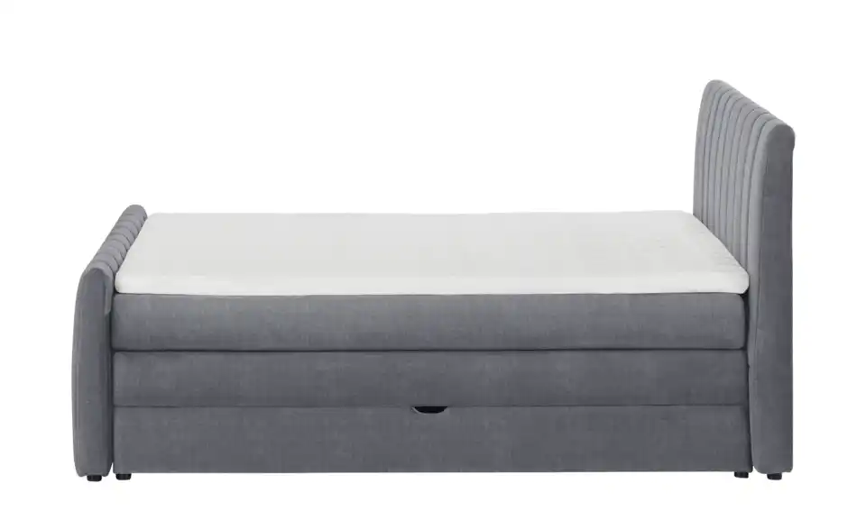 Twist Boxspringbett Carina mit Bettkasten, Profilansicht