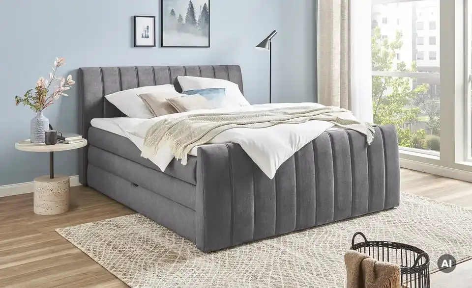 Twist Boxspringbett Carina mit Bettkasten, in Wohnsituation