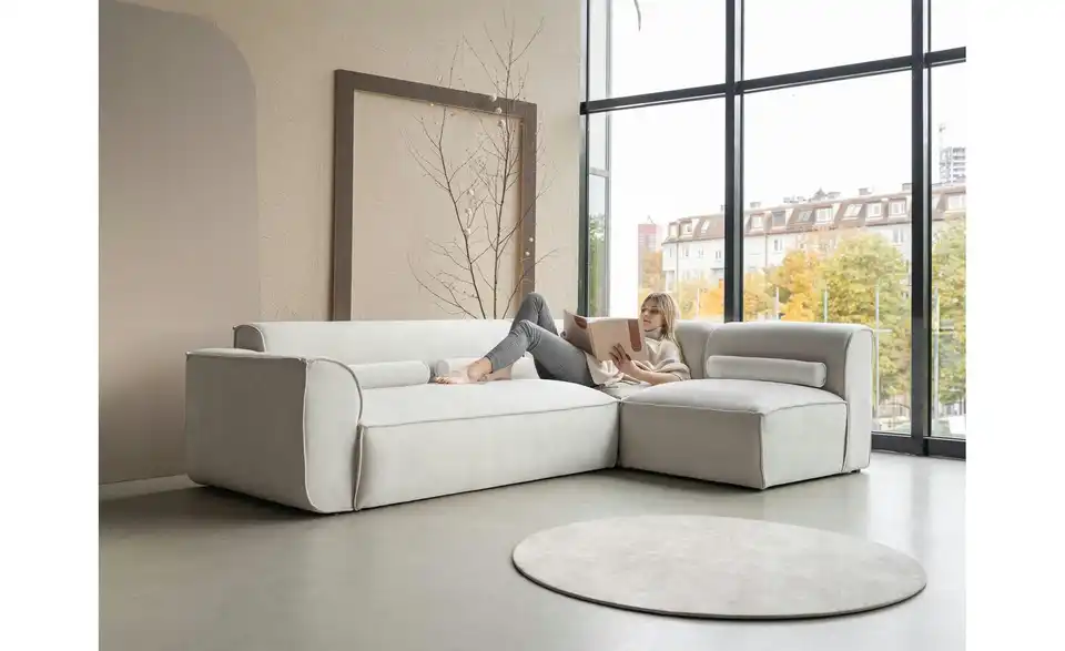 Miuform Ecksofa Flex Felix modular, in Wohnsituation