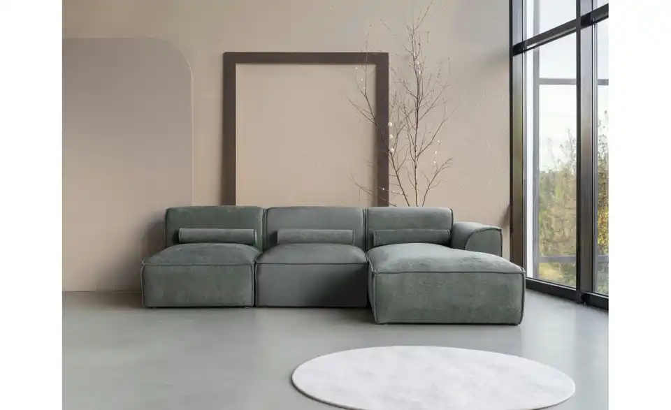 Miuform Ecksofa Flex Felix modular, in Wohnsituation