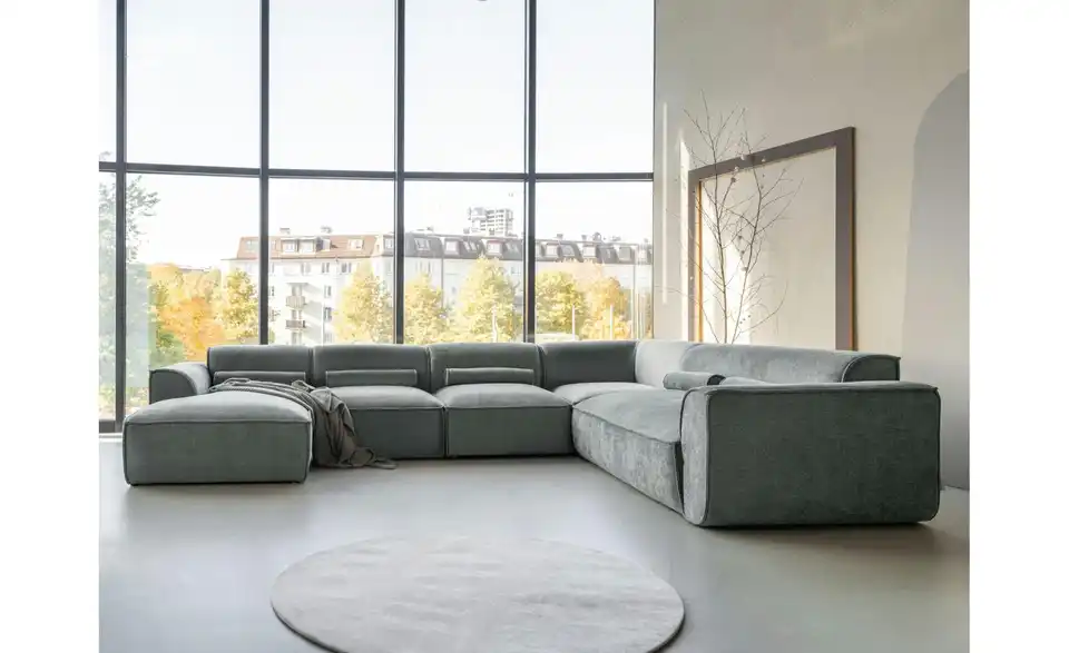 Miuform Wohnlandschaft Flex Felix modular, in Wohnsituation