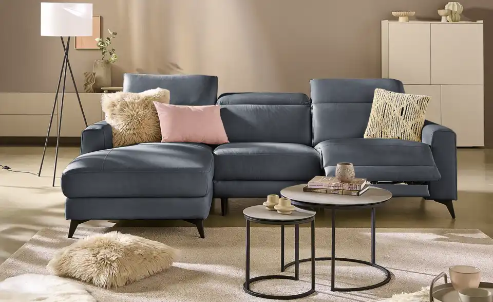Primo Ecksofa Taku mit Relaxfunktion, in Wohnsituation