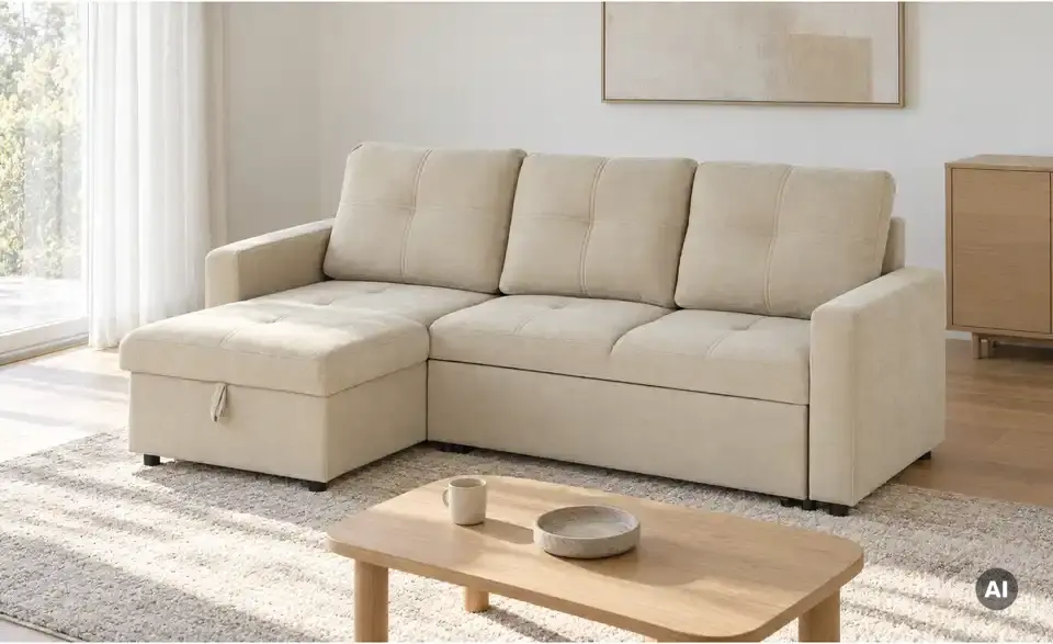 Ecksofa Katalina, in Wohnsituation