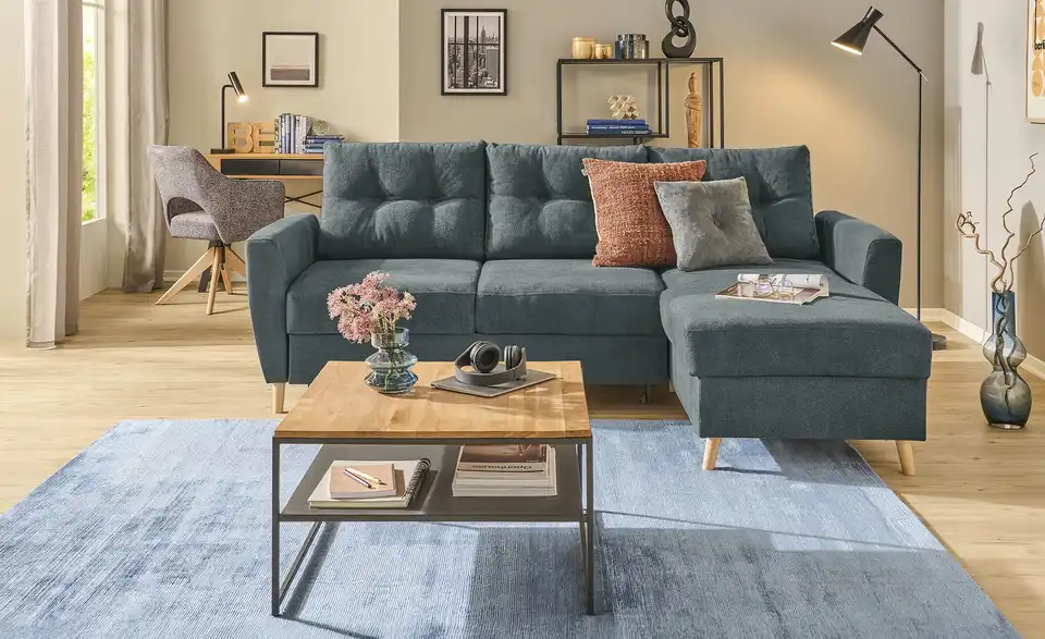 Ecksofa Carla, in Wohnsituation