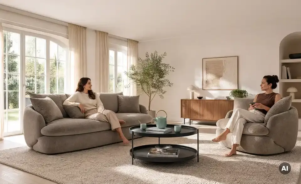Big Sofa Winja, in Wohnsituation
