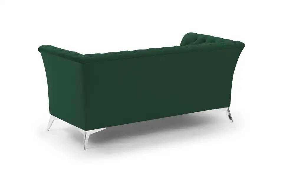 Chesterfield Polstergarnitur 3+2+1 Wilhelm, Rückansicht