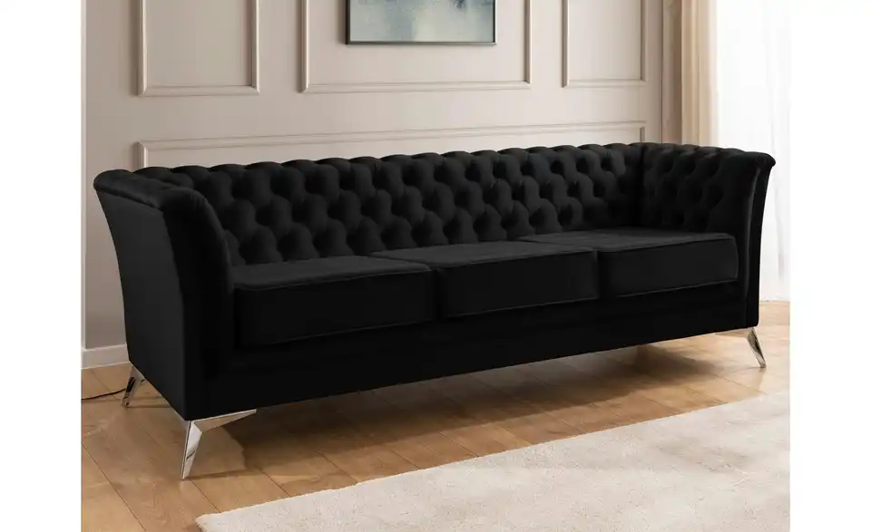 Chesterfield Polstergarnitur 3+2+1 Wilhelm, in Wohnsituation