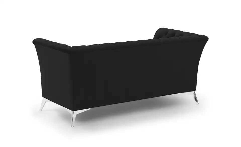 Chesterfield Polstergarnitur 3+2+1 Wilhelm, Rückansicht