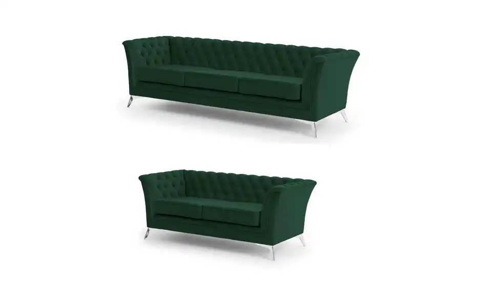 Chesterfield Polstergarnitur 3+2 Wilhelm, Perspektive