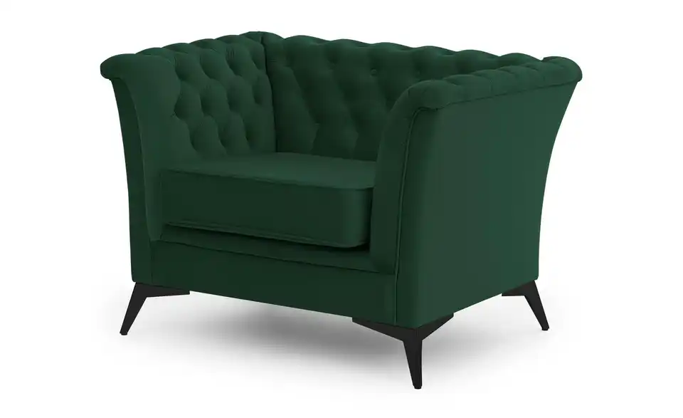 S-STYLE Chesterfield Sessel Wilhelm, Perspektive