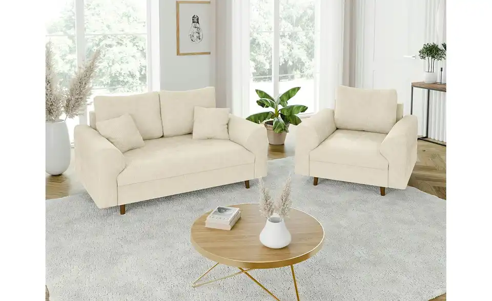 Polstergarnitur 2+1, in Wohnsituation