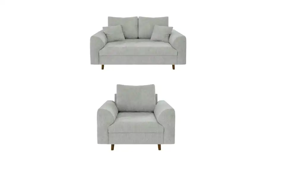 Polstergarnitur 2+1 Trygve, Frontansicht