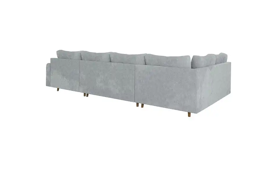 Wohnlandschaft mit Hocker, Rückansicht