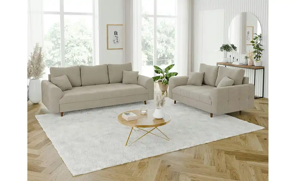 Polstergarnitur 3+2, in Wohnsituation