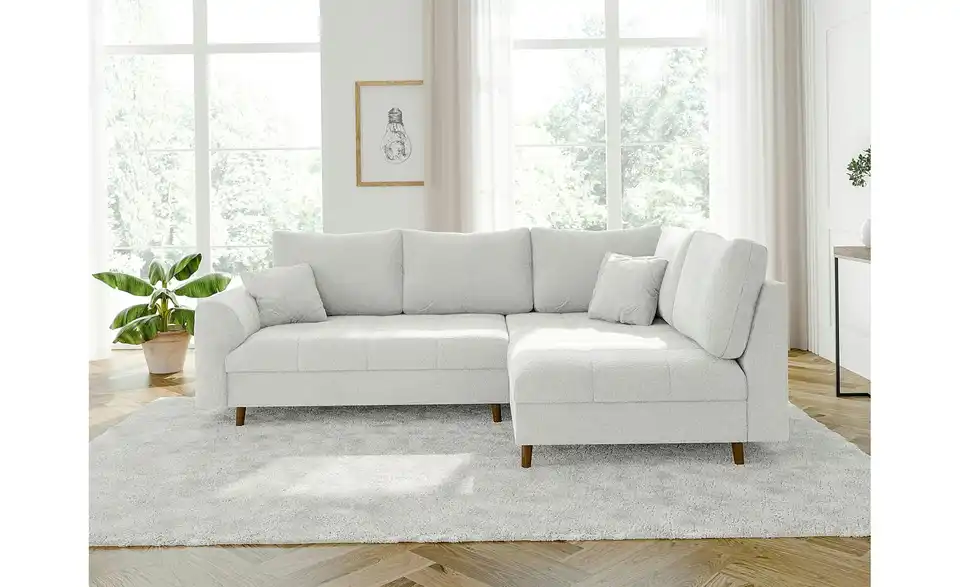 Ecksofa, in Wohnsituation