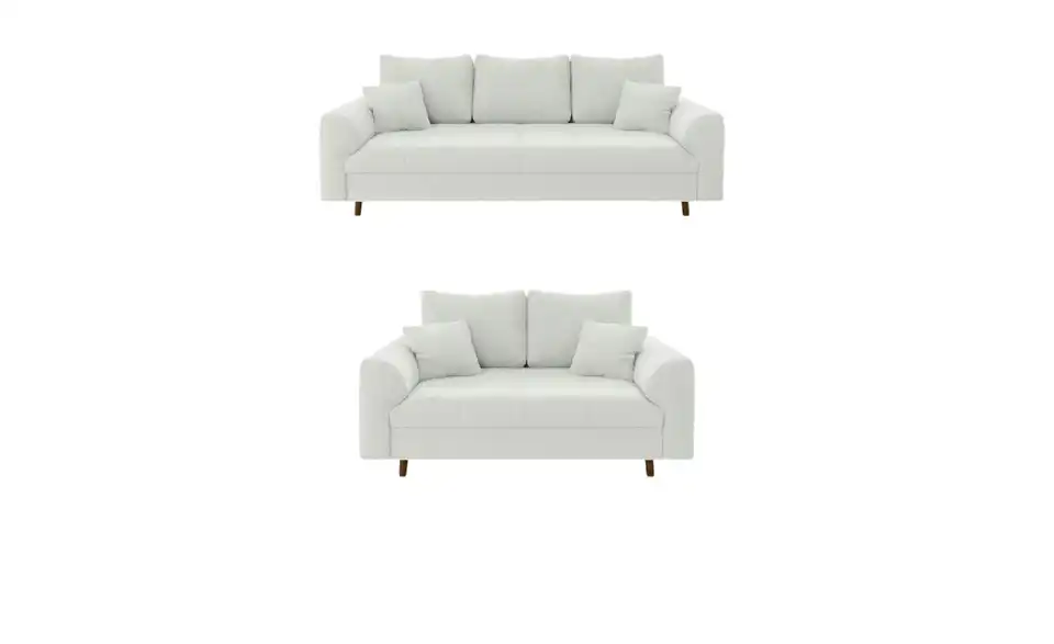 Polstergarnitur 3+2, Frontansicht