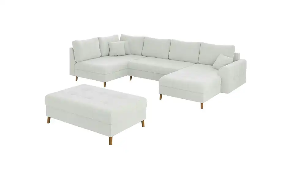 Wohnlandschaft mit Hocker, Perspektive