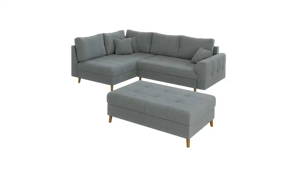 S-STYLE Ecksofa mit Hocker Lars, Perspektive