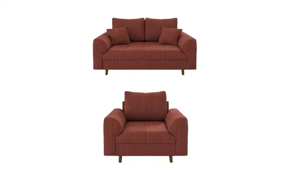 S-STYLE Polstergarnitur 2+1 Maya, Frontansicht