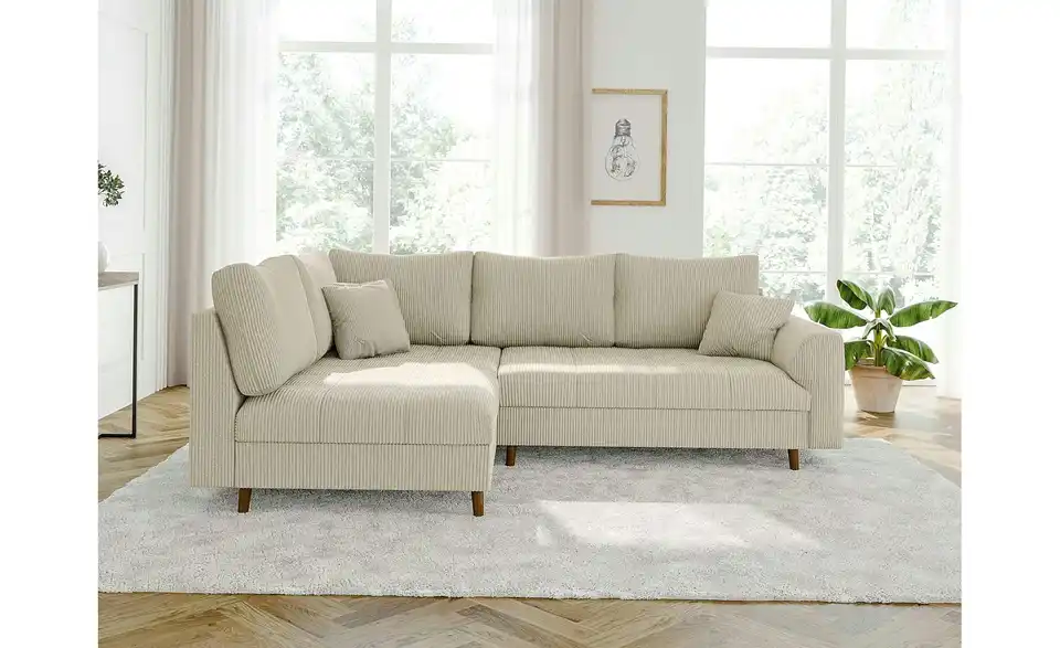 S-STYLE Ecksofa Maya, in Wohnsituation