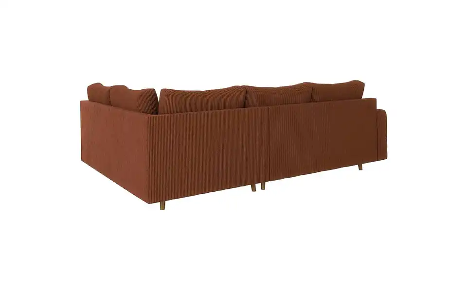 Ecksofa, Rückansicht