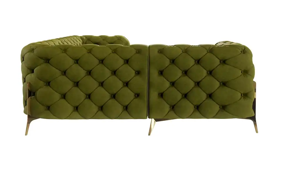 Ecksofa, Rückansicht