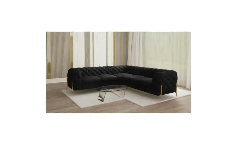 Ecksofa, in Wohnsituation