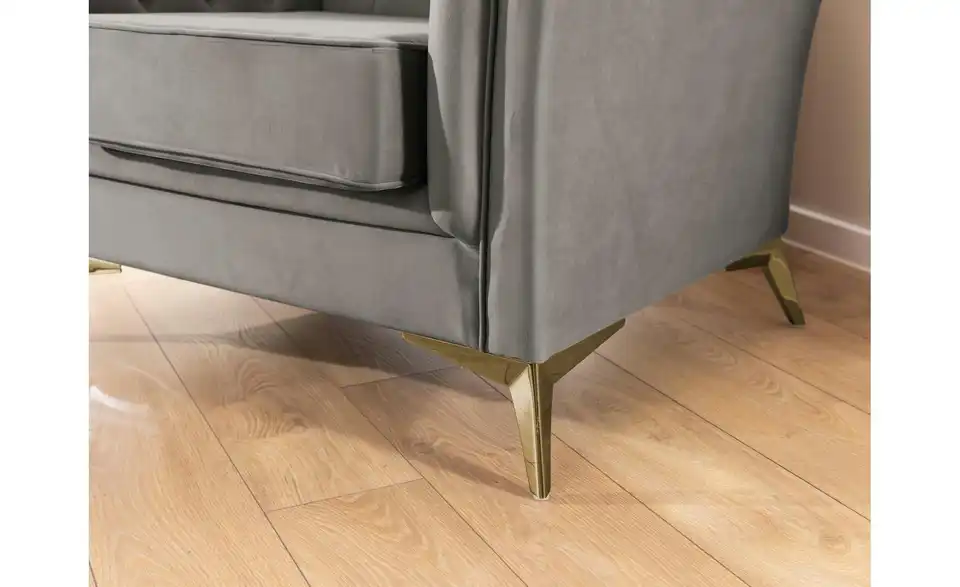 Chesterfield Polstergarnitur 3+2+1 Wilhelm, Detailansicht