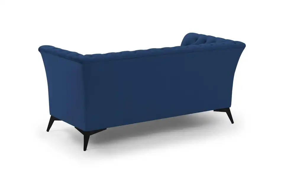 Chesterfield Polstergarnitur 3+2+1 Wilhelm, Rückansicht