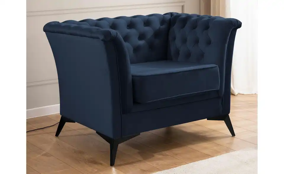 S-STYLE Chesterfield Polstergarnitur 2+1 Wilhelm, in Wohnsituation