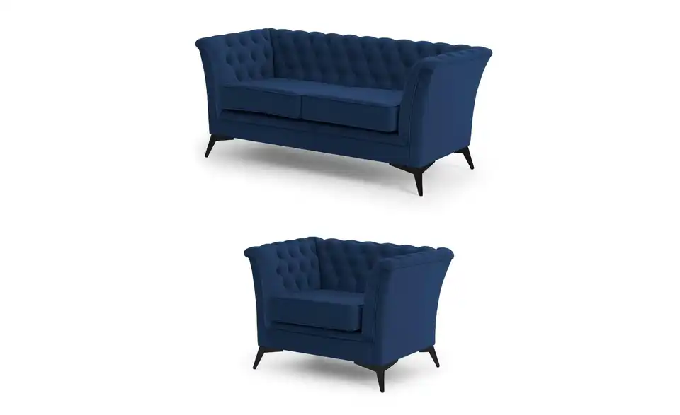 S-STYLE Chesterfield Polstergarnitur 2+1 Wilhelm, Perspektive