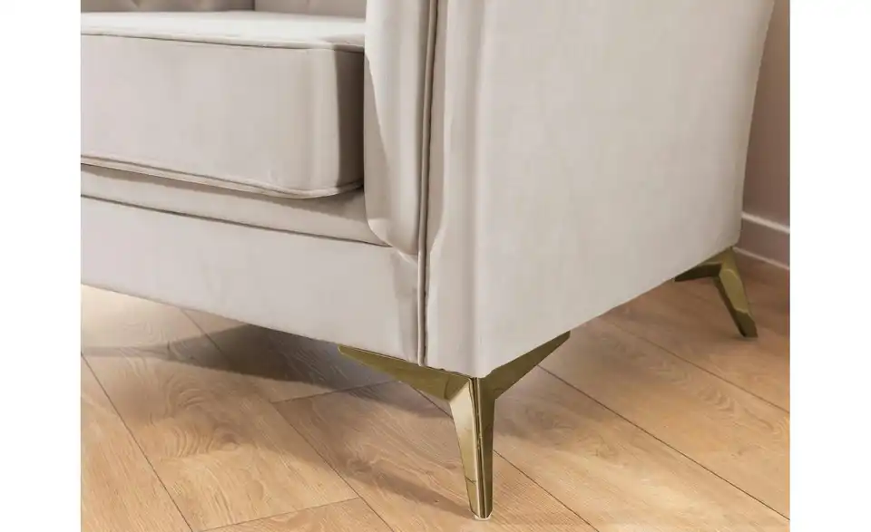 Chesterfield Polstergarnitur 3+2+1 Wilhelm, Detailansicht