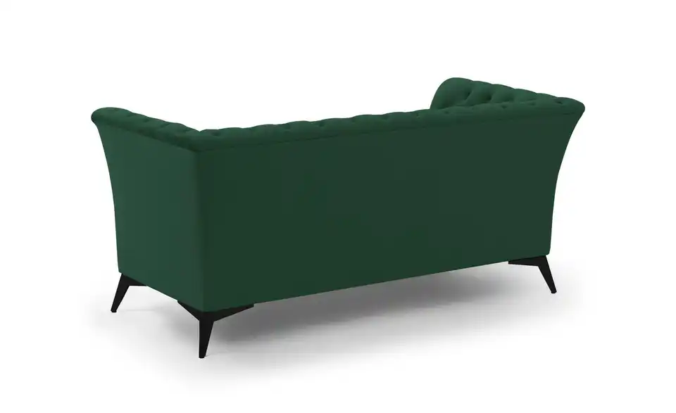 Chesterfield Polstergarnitur 3+2 Wilhelm, Rückansicht