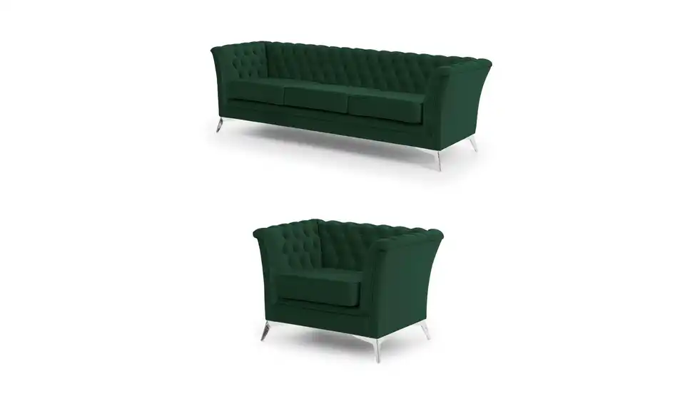 Chesterfield Polstergarnitur 3+1 Wilhelm, Perspektive