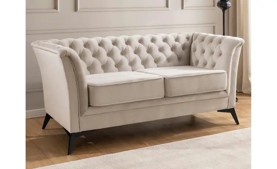 Chesterfield Polstergarnitur 3+2+1 Wilhelm, in Wohnsituation