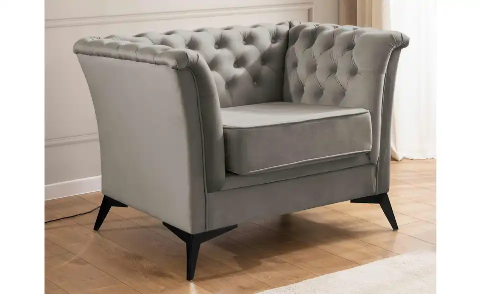 Chesterfield Polstergarnitur 3+2+1 Wilhelm, in Wohnsituation