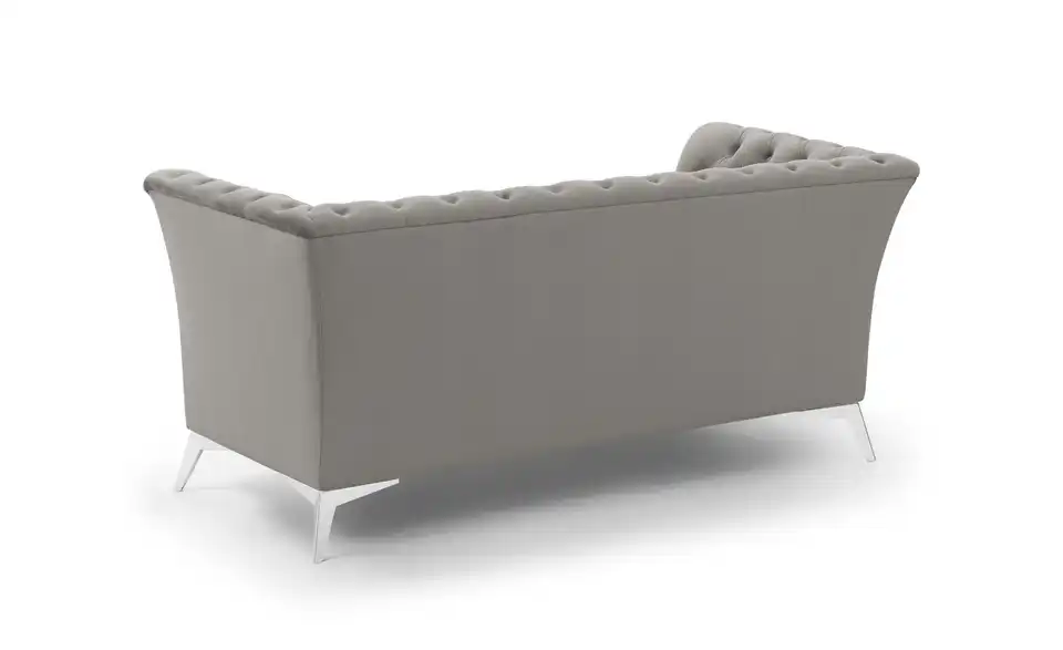 S-STYLE Chesterfield Einzelsofa Wilhelm, Rückansicht