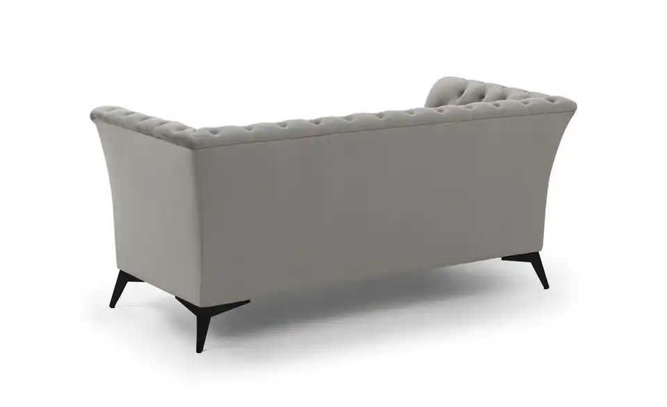 S-STYLE Chesterfield Einzelsofa Wilhelm, Rückansicht