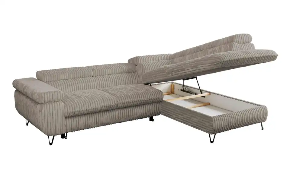 Ecksofa Grau Peter, Detailansicht