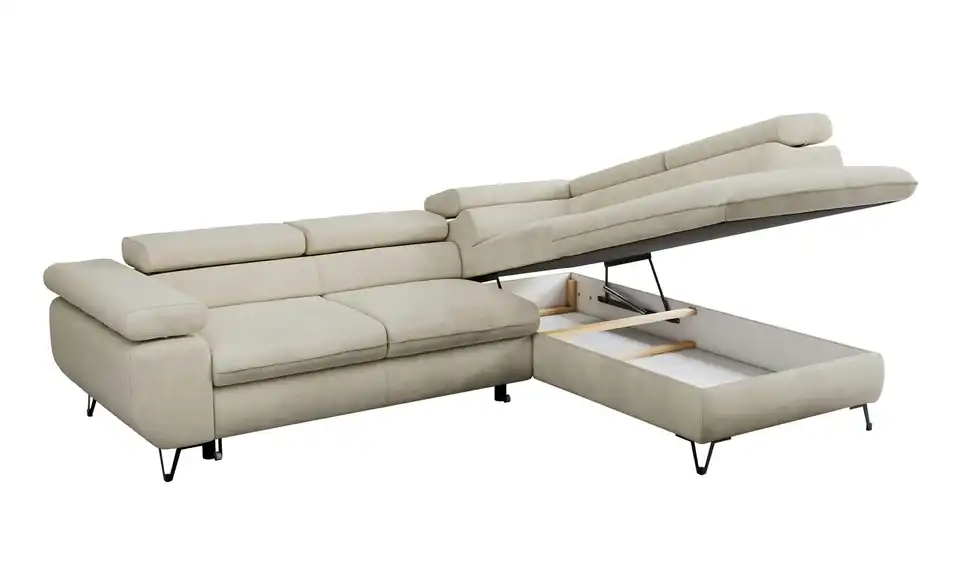 Ecksofa Beige Peter, Detailansicht