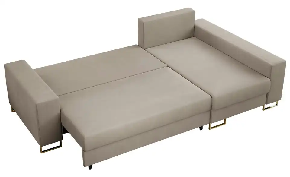 Ecksofa Beige, Detailansicht