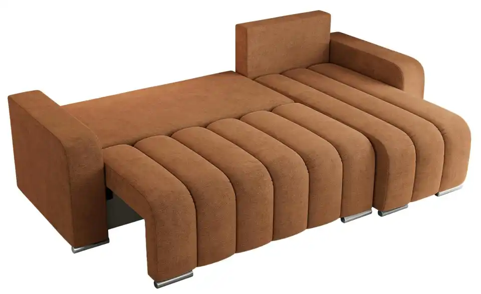 Ecksofa Orange, Detailansicht
