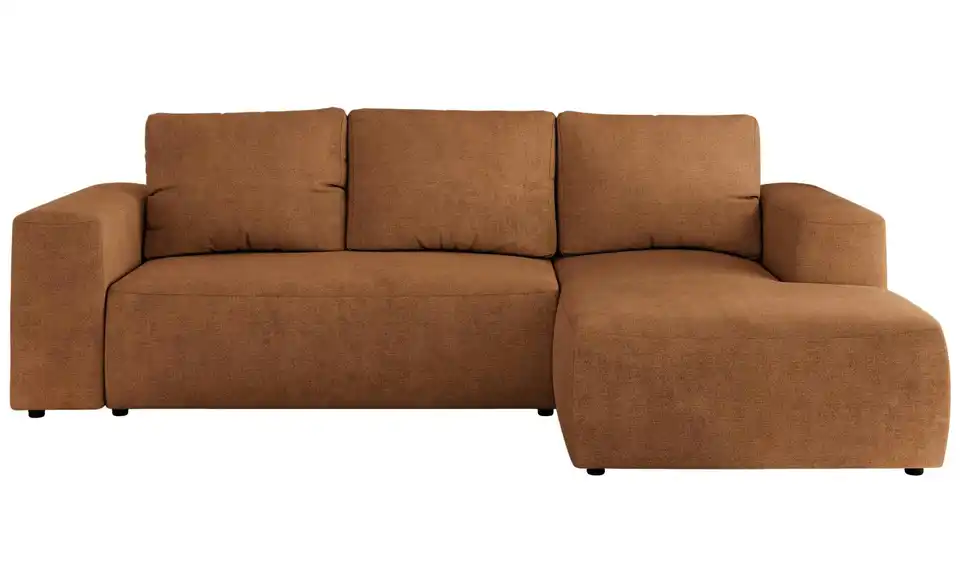 Ecksofa Orange, Frontansicht