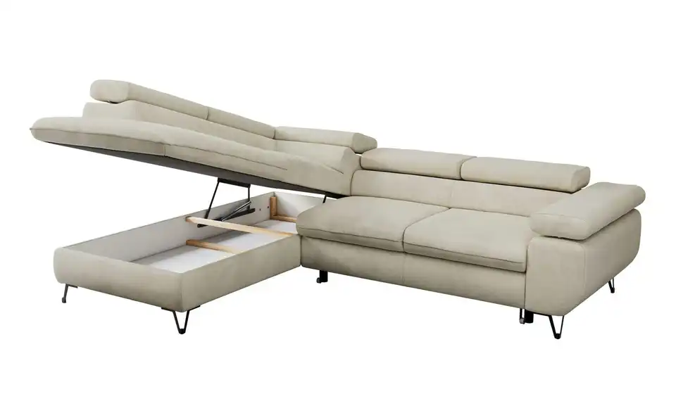 Ecksofa Beige Peter, Detailansicht