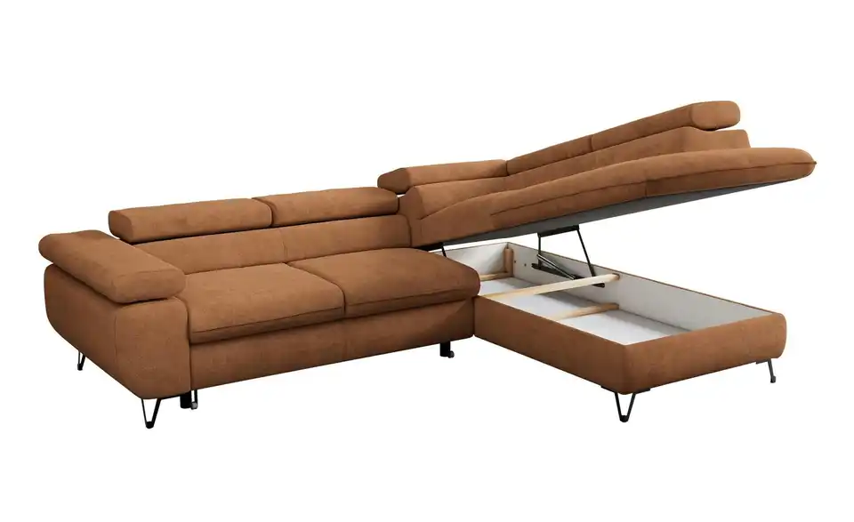 Ecksofa Orange Peter, Detailansicht