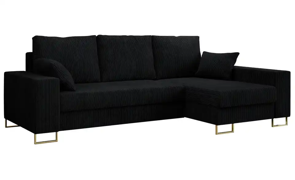 Ecksofa Schwarz, Perspektive