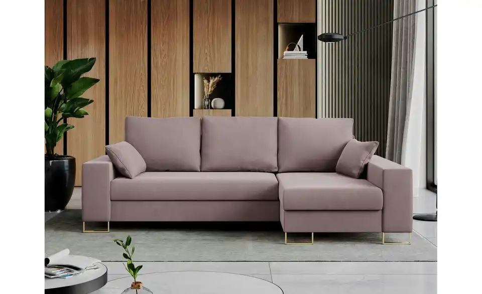 Ecksofa Rosa, in Wohnsituation